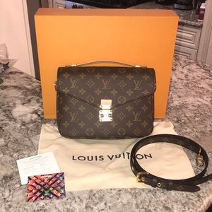😍BRAND NEW-2019 LOUIS VUITTON Pochette Metis